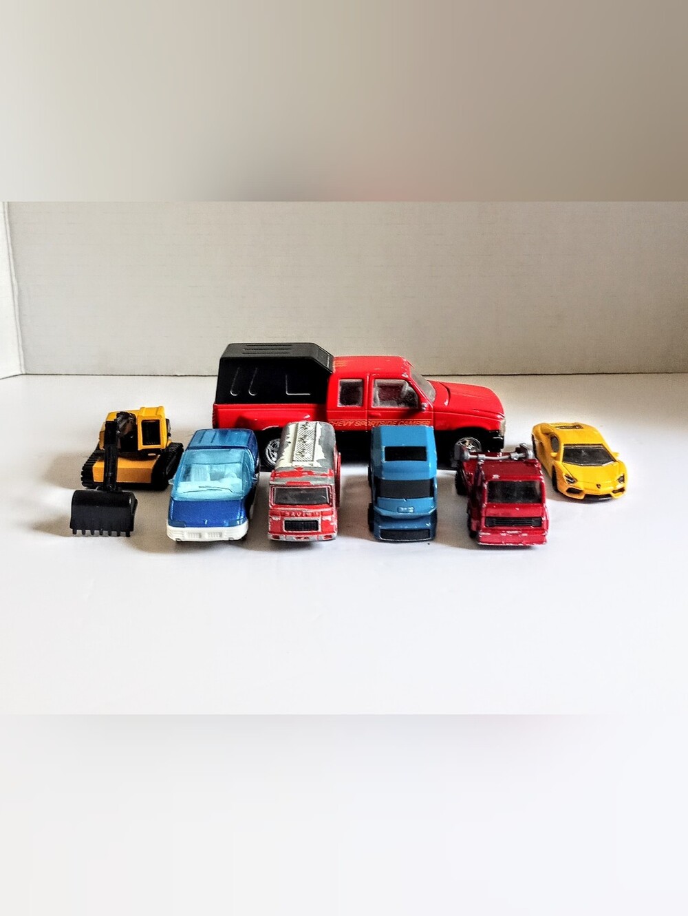 Lot of 7 Vintage Majorette Die-Cast Vehicles